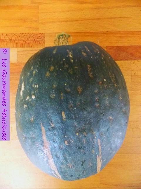 Courge Kabocha en tajine