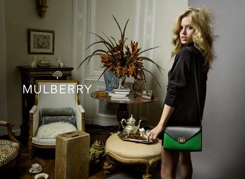 Georgia May Jagger est la nouvelle égérie de Mulberry...