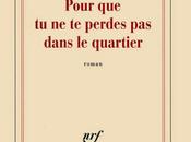 Pour perdes dans quartier