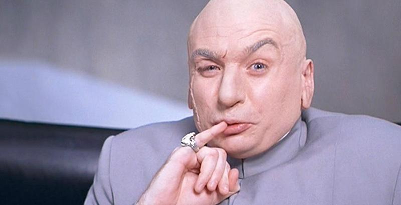 Dr. Evil, principal antagoniste de la série Austin Powers (Image : New Line Cinema).