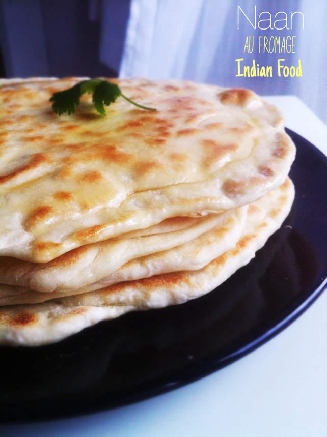Indian Food : Naan au fromage