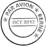 stamp avion Berne