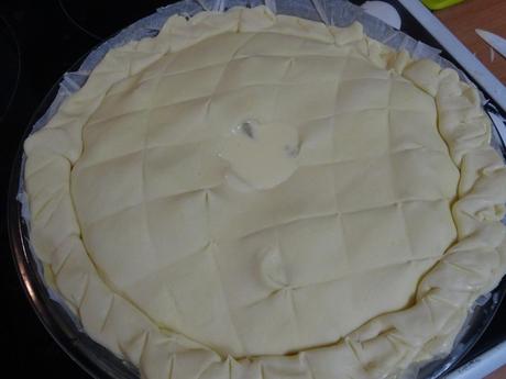 TOURTE DE POMME-DE-TERRE TOURTE DE POMME-DE-TERRE avant cuisson