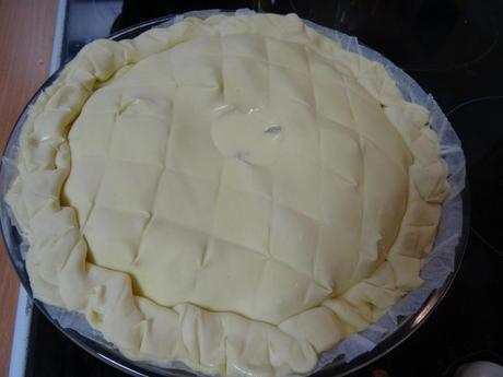 TOURTE DE POMME-DE-TERRE TOURTE DE POMME-DE-TERRE avant cuisson