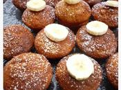 Muffins moelleux compotée bananes