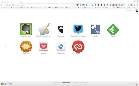 Google Chrome : comment organiser les applications