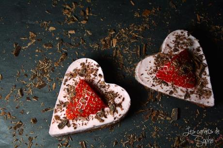 Coeurs fondants fraise-chocolat – {Battle Food #28}