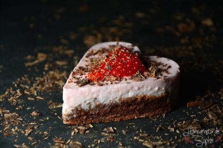 Coeurs fondants fraise-chocolat – {Battle Food #28}