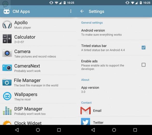 cm apps 630x559 Les applications cyanogenMod pour tout le monde  cyanogen android 