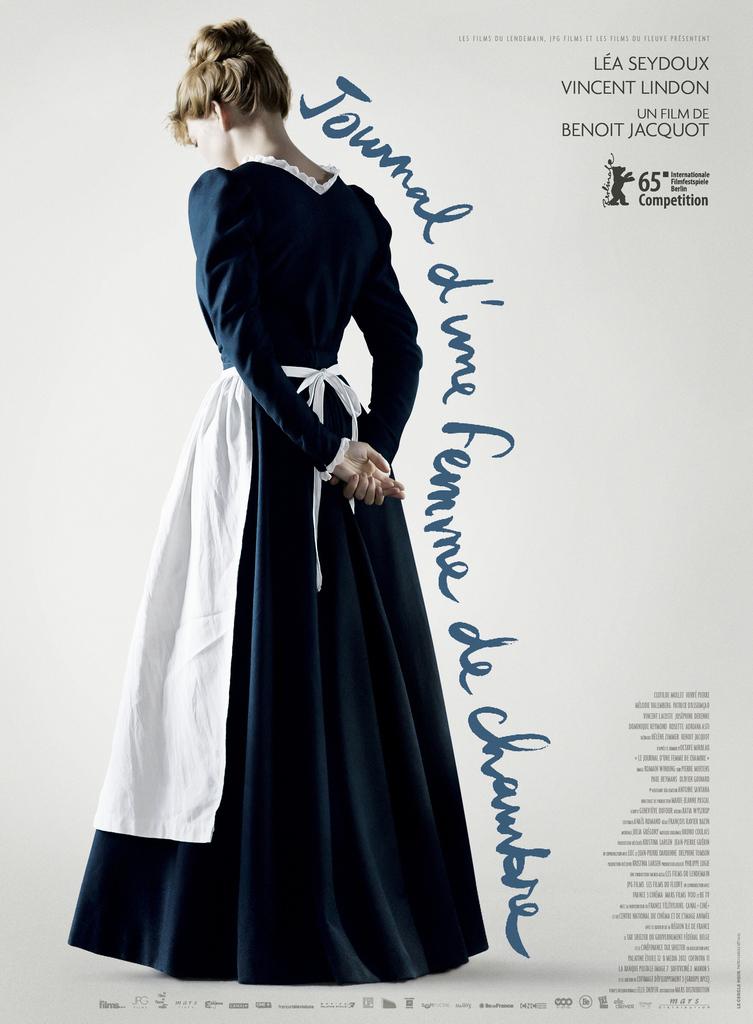 L'affiche de Journal d'une femme de chambre dévoilée - de Benoît Jacquot avec Léa Seydoux et Vincent Lindon - Le 1er avril 2015 au Cinéma