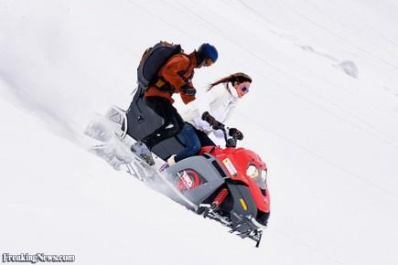 idée activité hiver skidoo