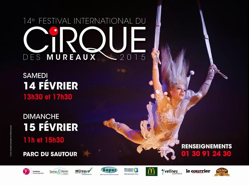 Tous au cirque ! Avec la 14e édition du Festival international du Cirque des Mureaux, les 14 et 15 février 2015,