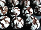 Chocolate Crinkles Biscuits craquelés chocolat