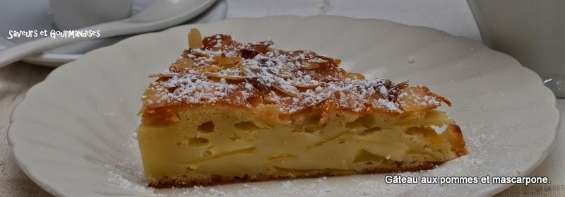Gâteau aux Pommes et Mascarpone.