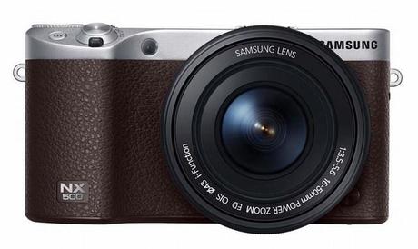 Samsung dévoile un nouvel appareil photo avec objectif interchangeable, le NX500