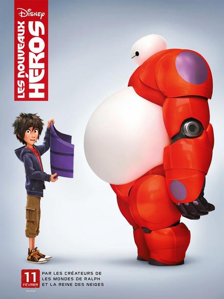 CINEMA: Les Nouveaux Héros (2014), quand Wall-E rencontre Stan Lee / Big Hero 6 (2014), when Wall-E meets Stan Lee