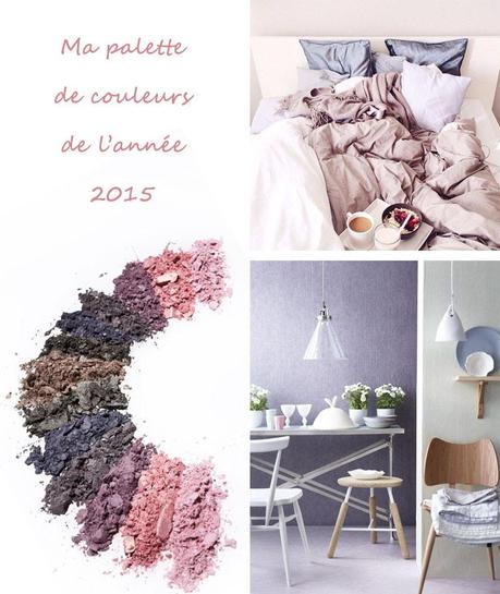 Mes couleurs 2015 : le vieux rose et le gris myrtille