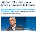 Honte à toi, Juncker ! Dehors ! #luxleaks