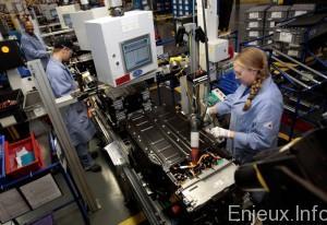 Allemagne : Rebond des commandes à l’industrie