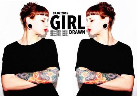 Girl Drawn x Roze
