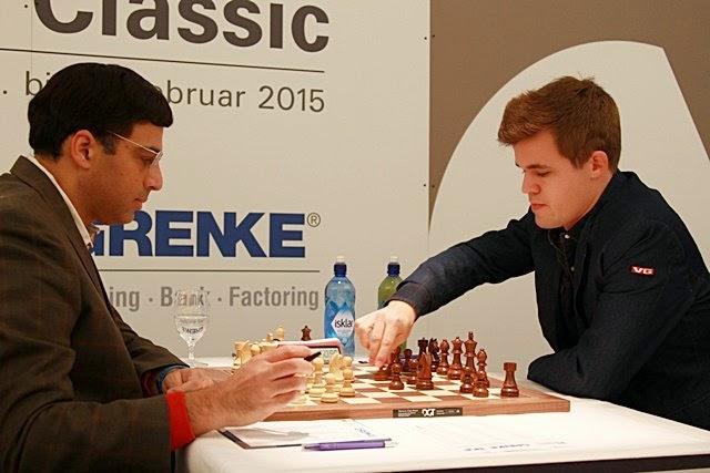 Echecs : Anand perd à nouveau face à Carlsen © Chess & Strategy