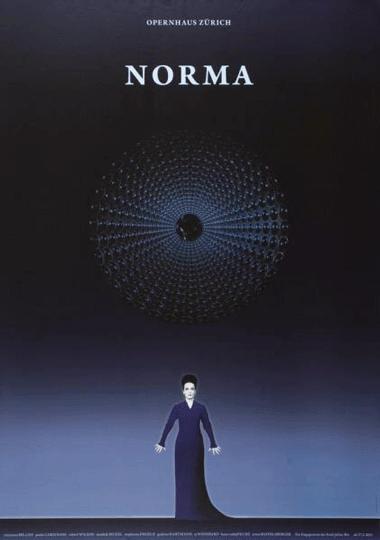 L'affiche de Norma (2011) © Suzanne Schwiertz