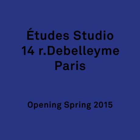 Flagship Etudes Studio 14 Rue Debelleyme Paris 3