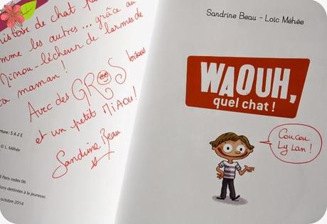Waouh, quel chat ! de Sandrine Beau et LoÏc Méhée - Belin Jeunesse