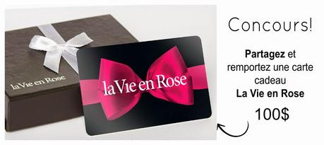 Concours: la St-Valentin avec La Vie en Rose!