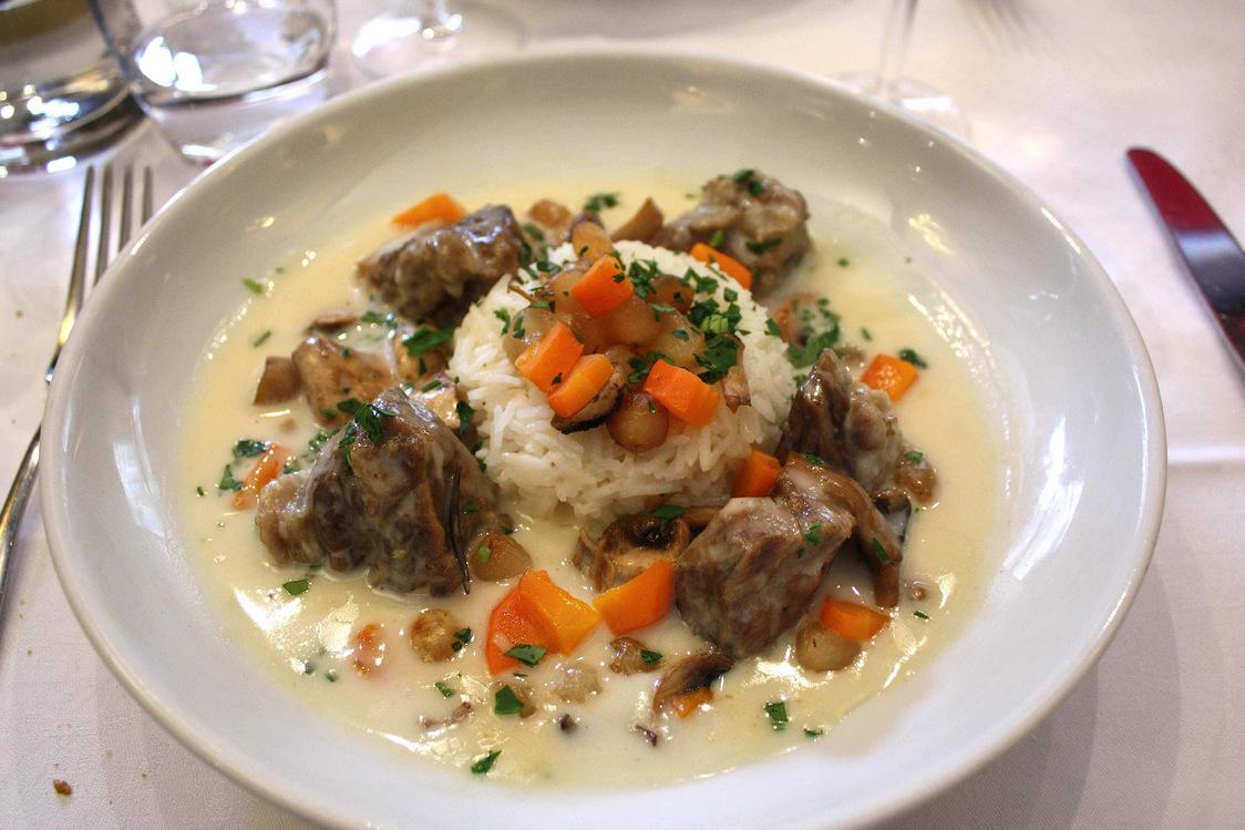 Blanquette de veau riz pilaf © GourmetsCo