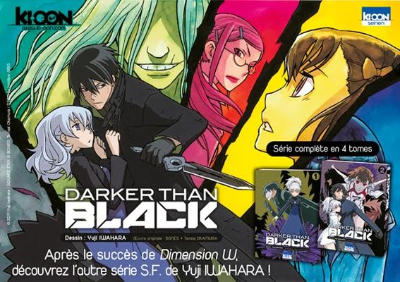 Trailer Manga: Darker than Black