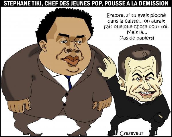 Situation irrégulière pour le chef des jeunes pop