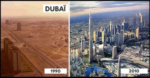 Ces villes d'hier et d'aujourd'hui ou l'urbanisation du Monde en quelques images