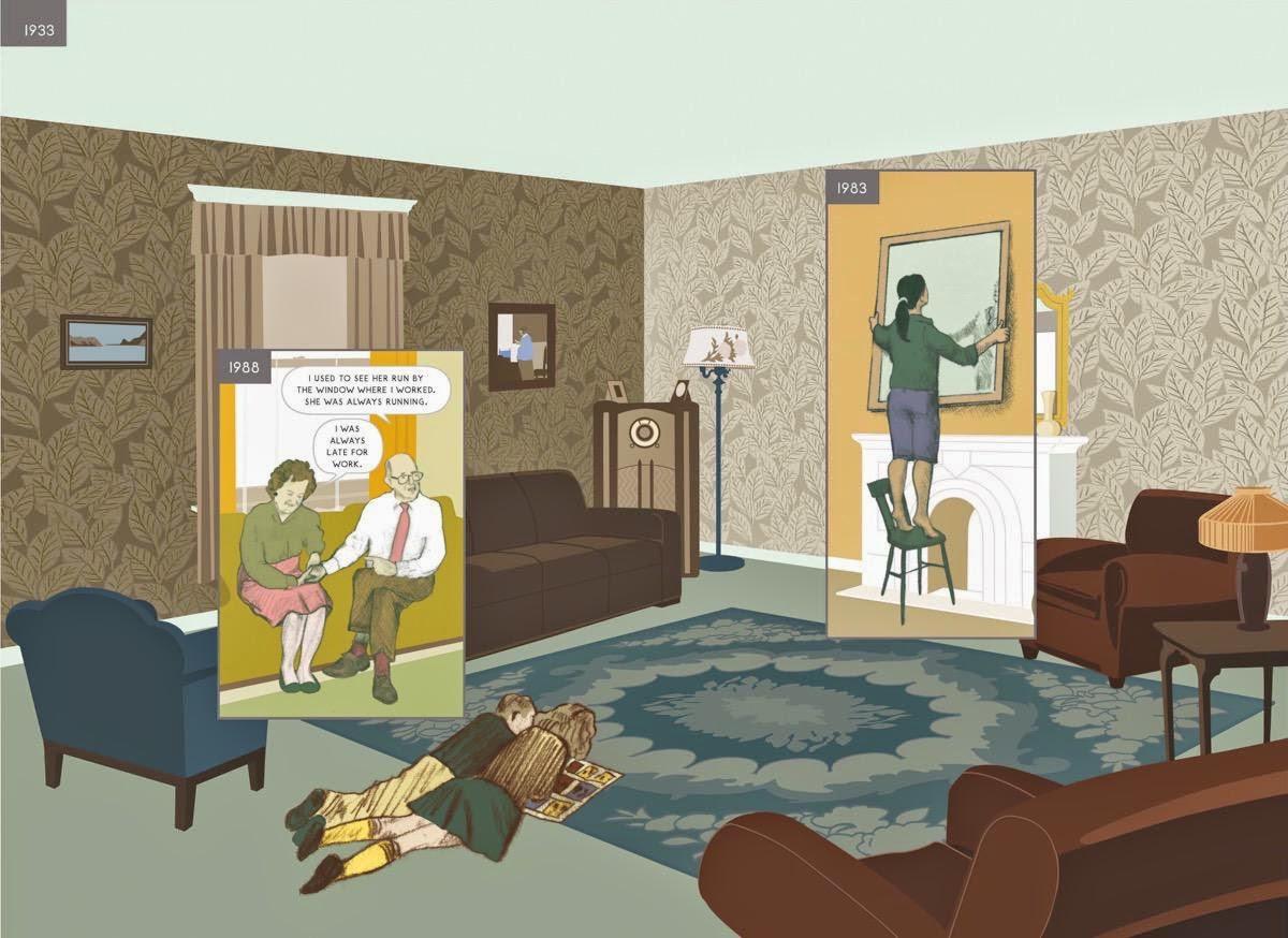 Retour sur Here de Richard McGuire: Ici et Maintenant