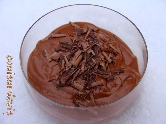 Mousse au chocolat magique (Express !) au thermomix