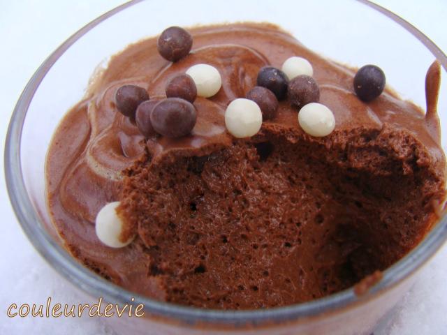 Mousse au chocolat magique (Express !) au thermomix