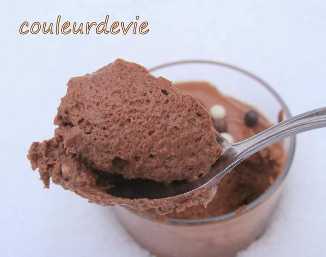 Mousse au chocolat magique (Express !) au thermomix