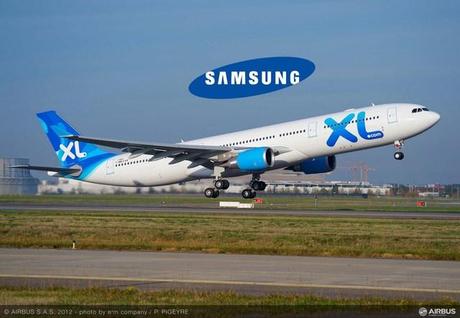 XL Airways choisi les tablettes Samsung pour se divertir pendant ses vols
