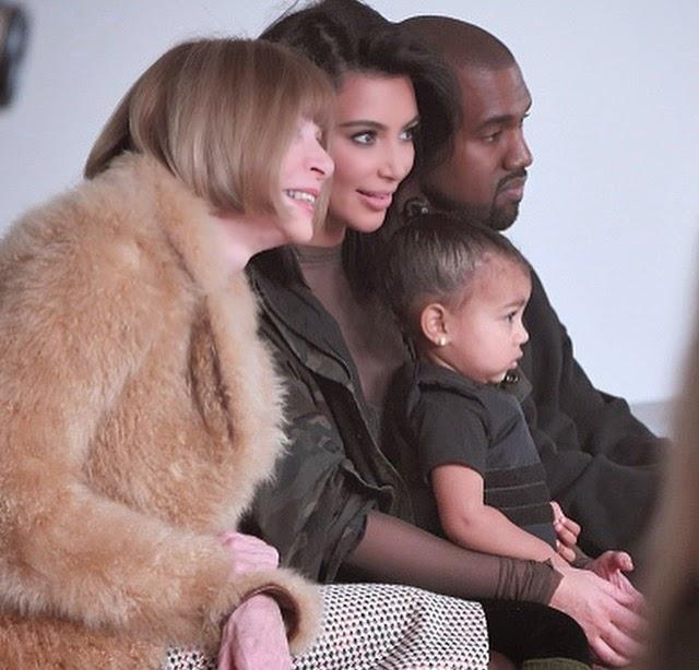 La présentation de la collection de Kanye West pour Adidas à la fashion week de New York...