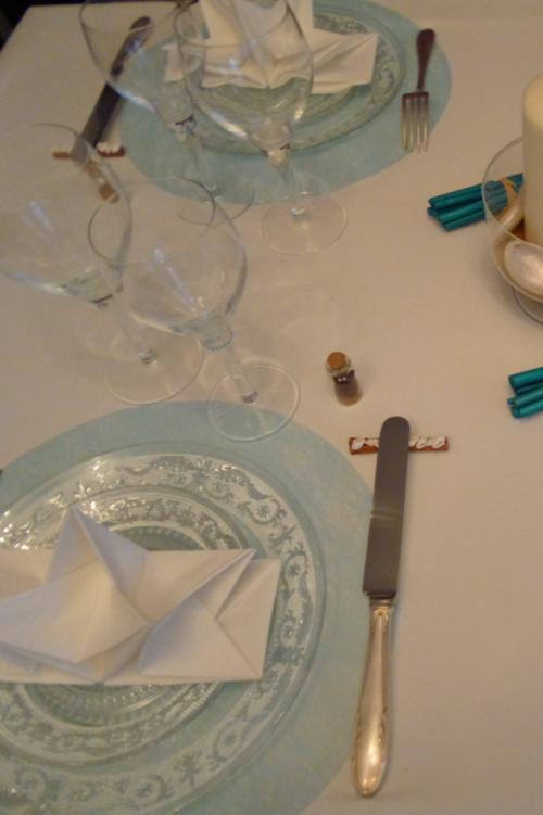 La mer Table turquoise