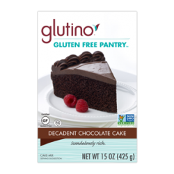 Gâteau au chocolat décadent Glutino