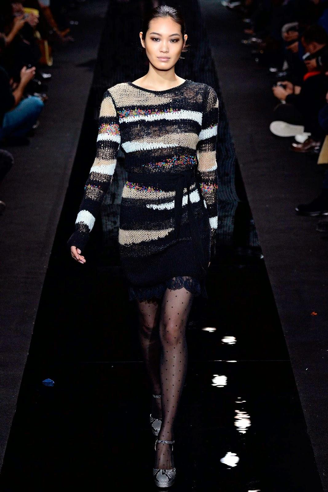 La féminité absolue du défilé Diane Von Furstenberg...