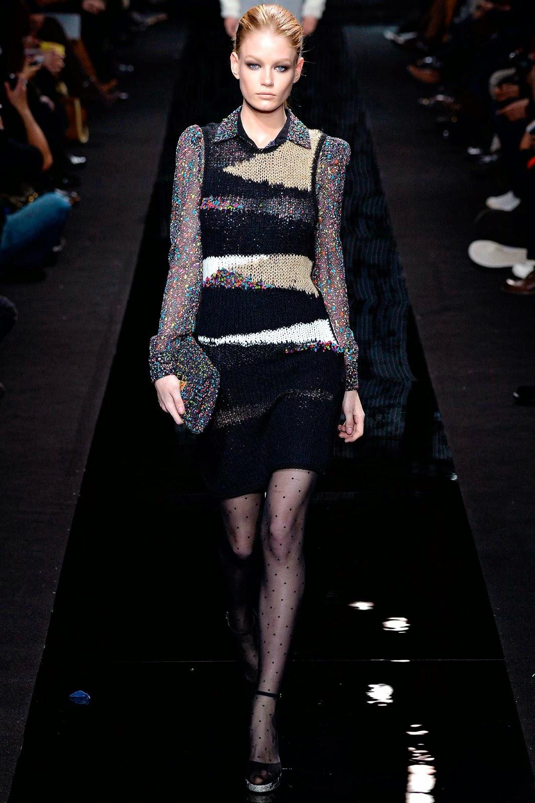 La féminité absolue du défilé Diane Von Furstenberg...