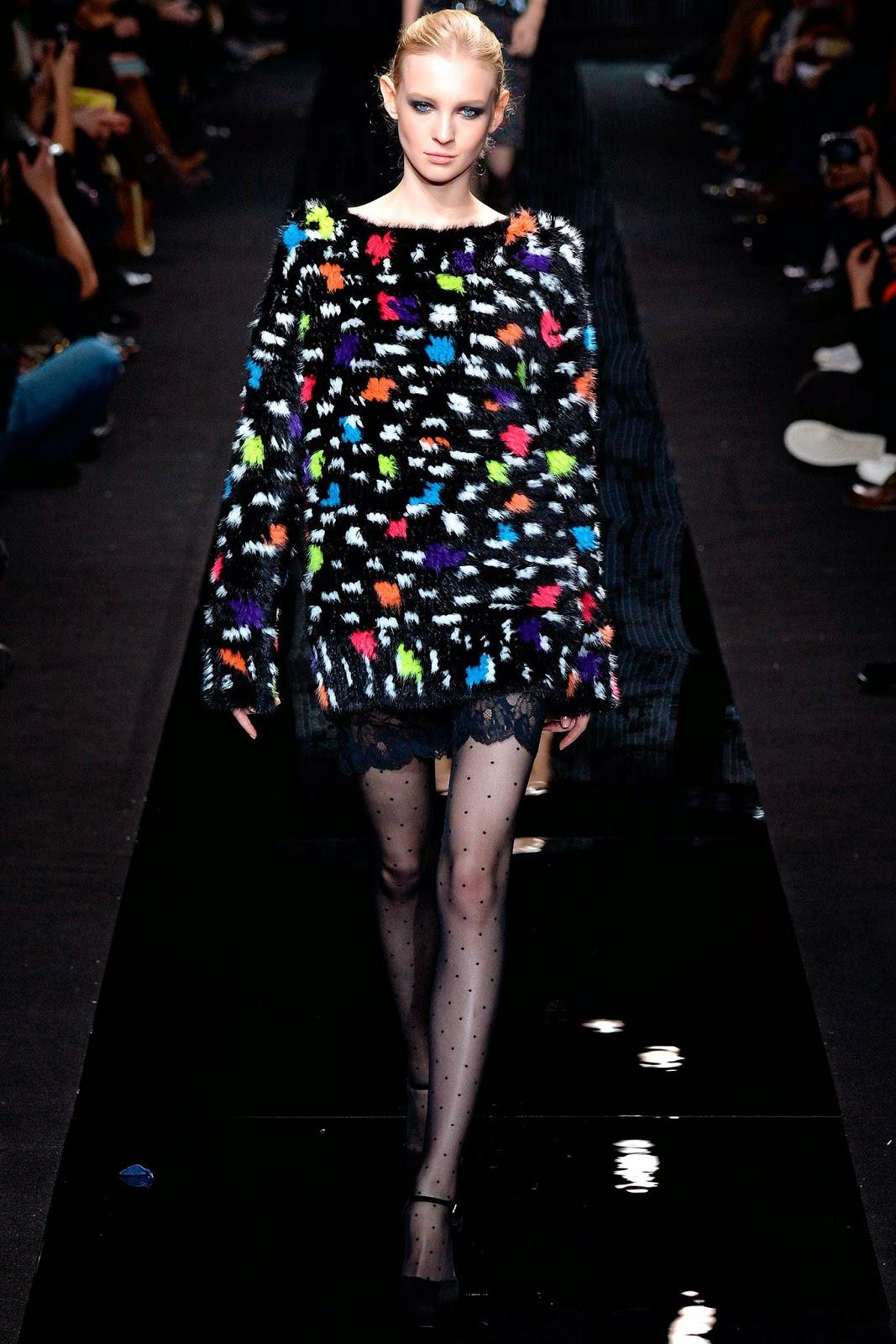 La féminité absolue du défilé Diane Von Furstenberg...