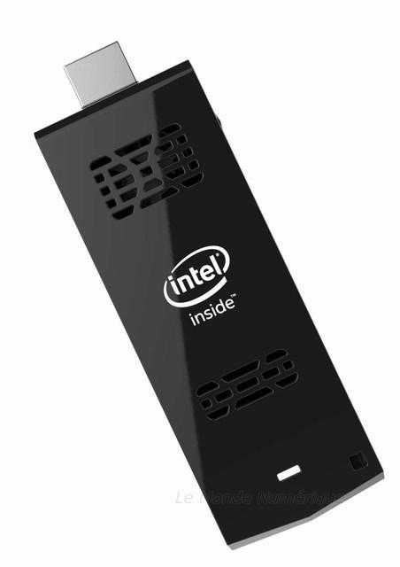 Intel Compute Stick, le micro ordinateur à brancher à une TV ou un moniteur