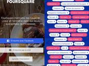 Utilisez Foursquare sans créer compte