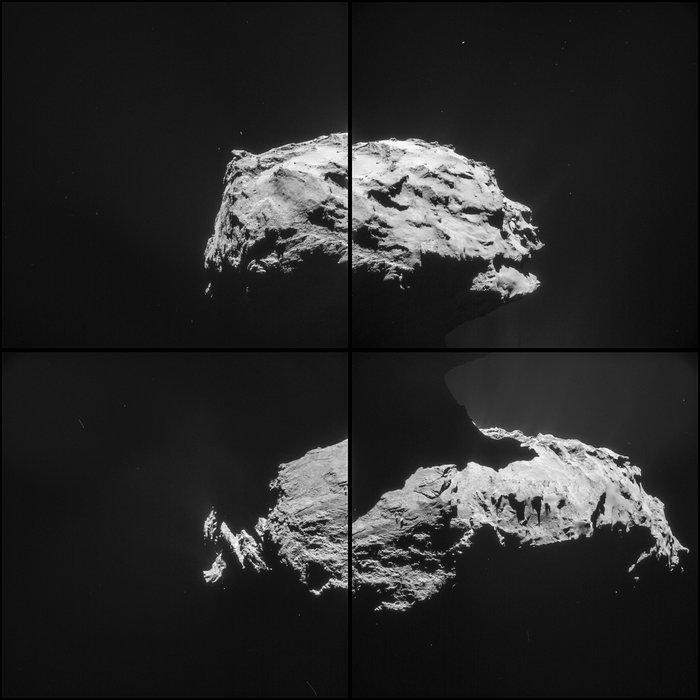 comète 67p à 31,6 km