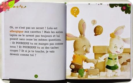 LOLA La lapine qui ne mange pas de carottes de Laurence Pérouème et Véronique Hermouet - éditions Belize
