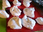 Première tentative confection meringues terrible