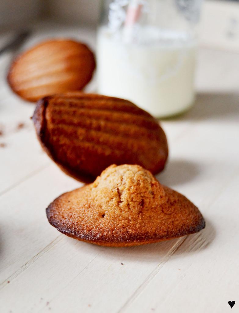 Madeleine au nutella